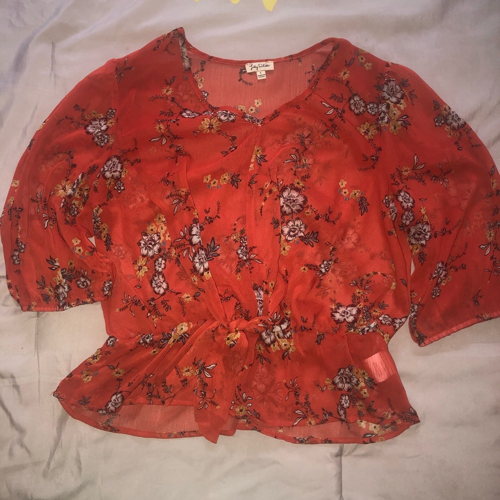 Floral blouse